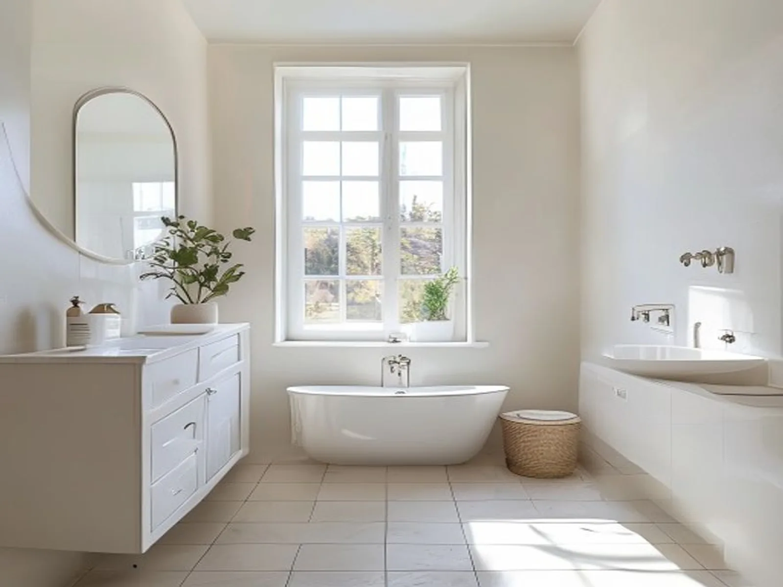 Après rénovation salle de bain à Tours : douche italienne moderne posée par nos plombiers